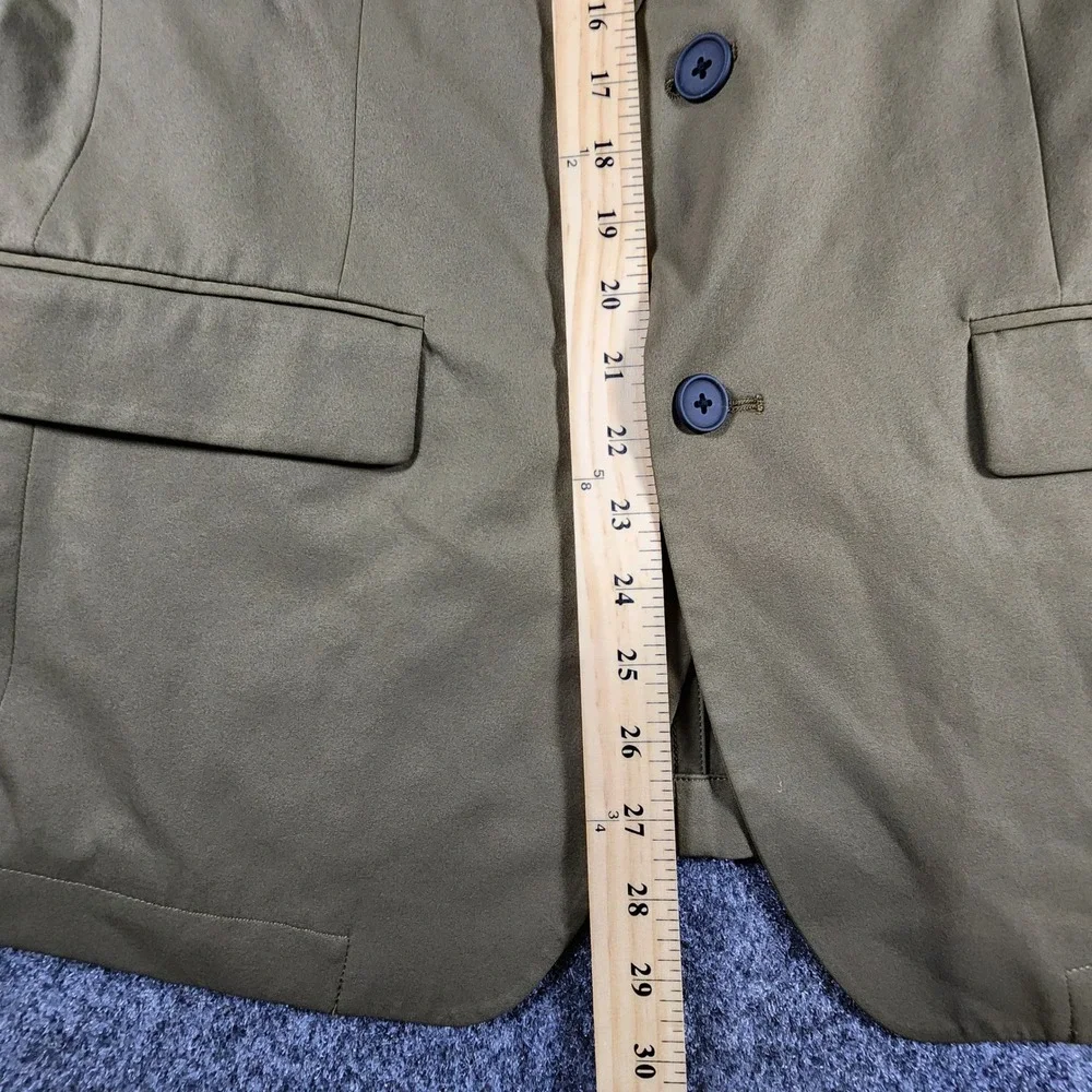 NWOT Bonobos Blazer Mens 42S Olive Brown Slim Fit Unlined Tech Nylon Blend